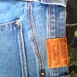 A pair of Lucky Brand jeans